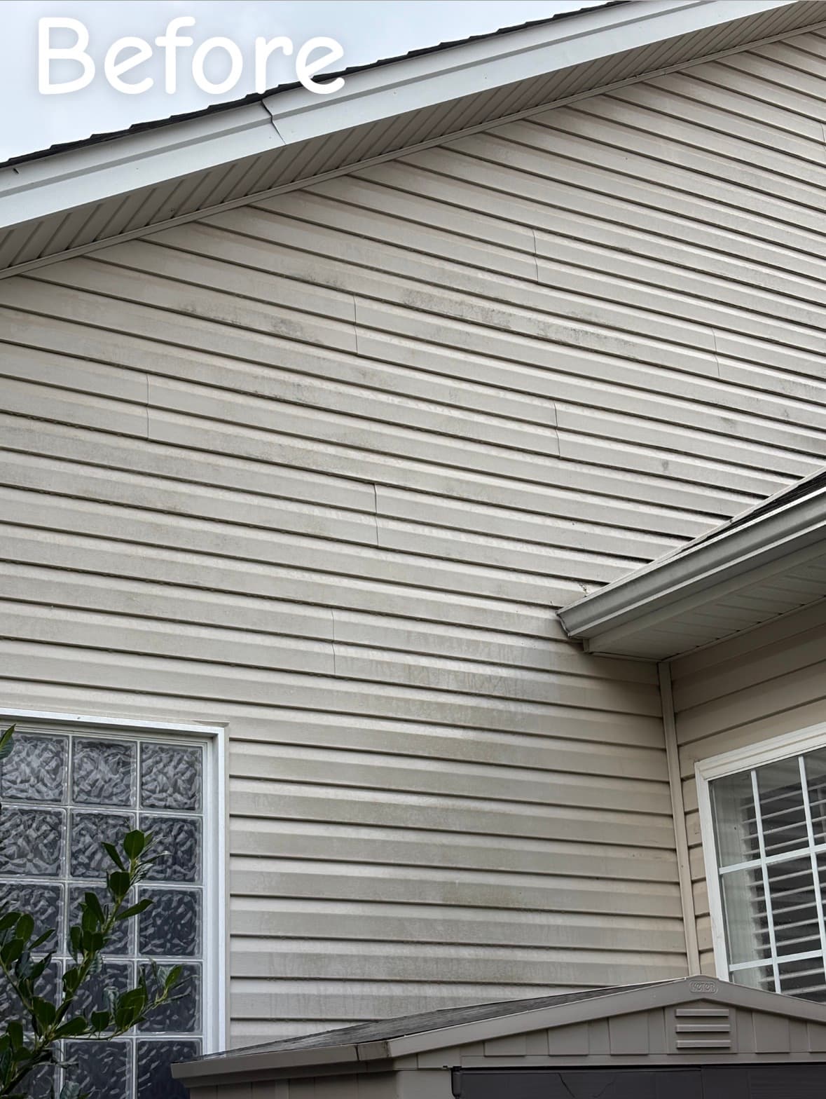 Vinyl Siding (Gable) — before