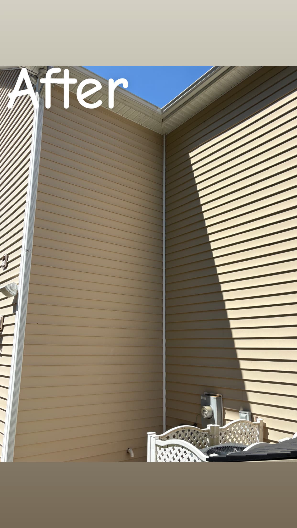 Vinyl Siding (Corner) — after