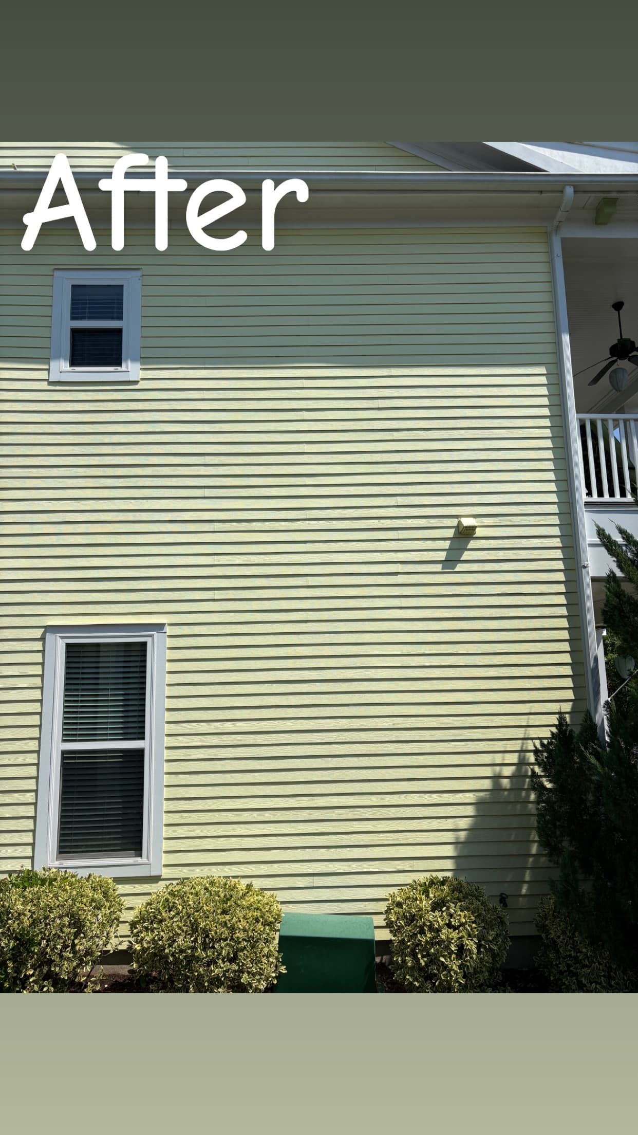Yellow Siding (2-Story) — after